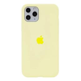 Чохол-накладка EpiK Silicone Case Full Protective (AA) для iPhone 11 Pro Max Mellow Yellow