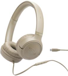 Накладні навушники JBL Headphones Tune 530C USB-C Beige