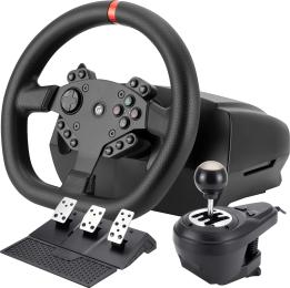 Кермо GamePro RW070PM (з педалями та коробкою передач)