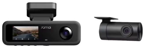 Відеореєстратор 70Mai Dash Cam 4K T800e Set + RC21 + microSD 64GB Black