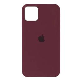 Чохол-накладка EpiK Silicone Case Full Protective (AA) для iPhone 12 Pro Max Bordo