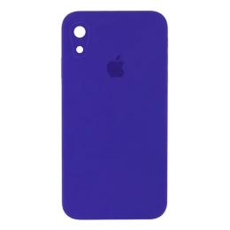Чохол-накладка EpiK Silicone Case Square Full Camera Protective (AA) для iPhone XR Violet