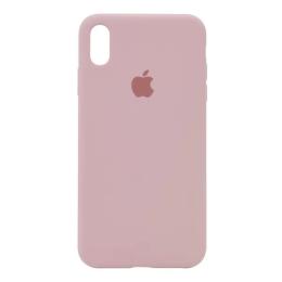 Чохол-накладка EpiK Silicone Case Full Protective (AA) для iPhone XS Pink