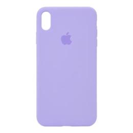 Чохол-накладка EpiK Silicone Case Full Protective (AA) для iPhone XS Lilac