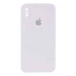 Чохол-накладка EpiK Silicone Case Square Full Camera Protective (AA) для iPhone XS White