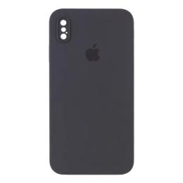 Чохол-накладка EpiK Silicone Case Square Full Camera Protective (AA) для iPhone XS Dark Gray