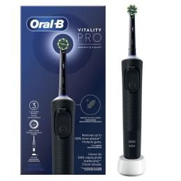 Електрична зубна щітка Oral-B Vitality D103.413.3 PRO Black Protect X Clean Cross Action