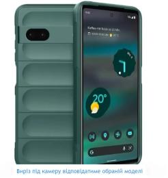 Чохол-накладка Infinity Airbags Silicone Cover iPhone 16 Pro Max Green