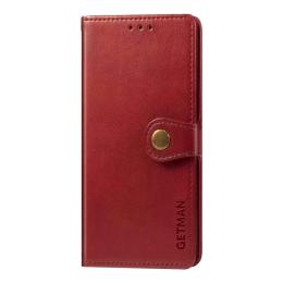 Чохол-книжка GETMAN Gallant PU для Xiaomi Redmi Note 9S/9 Pro/9 Pro Max Red