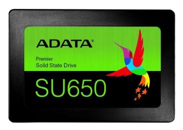 Внутрішній SSD диск ADATA Ultimate SU650 (ASU650SS-256GT-R) Black 256GB