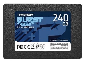 Внутрішній SSD диск Patriot Burst Elite (PBE240GS25SSDR) Black 240GB