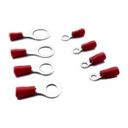 Клема Voltronic RV2-6 Red тип О, 0.5 мм, дріт 1.5-2.5, ізольована, максимальний струм 27А