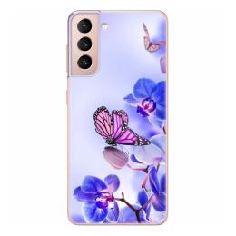 Чохол-накладка Boxface 41709-up673 для Samsung Galaxy G991 S21 Picture Orchids and Butterflies