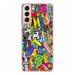 Чохол-накладка Boxface 41709-up880 для Samsung Galaxy G991 S21 Picture Multicolored Inscriptions