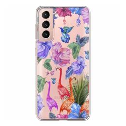 Чохол-накладка Boxface 41710-cc40 для Samsung Galaxy G991 S21 Picture Silicone Flamingo