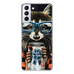 Чохол-накладка Boxface 41718-up1333 для Samsung Galaxy G996 S21 Plus Picture Єнот з банкою