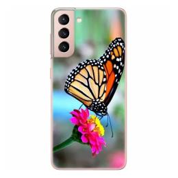 Чохол-накладка Boxface 41709-up1321 для Samsung Galaxy G991 S21 Picture Silicone Butterfly
