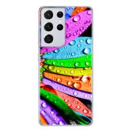 Чохол-накладка Boxface 41719-up620 для Samsung Galaxy G998 S21 Ultra Picture Colored Chamomile