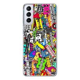 Чохол-накладка Boxface 41718-up880 для Samsung Galaxy G996 S21 Plus Picture Multicolored Inscriptions