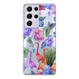 Чохол-накладка Boxface 41776-cc40 для Samsung Galaxy G998 S21 Ultra Picture Flamingo