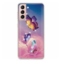 Чохол-накладка Boxface 941710-rs19 для Samsung Galaxy G991 S21 Picture Silicone Butterflies