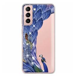 Чохол-накладка Boxface 941710-rs7 для Samsung Galaxy G991 S21 Picture Silicone Peafowl