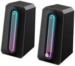 Акустична система Havit HV-SK216 USB RGB (6939119052249) Black