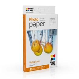 Фотопапір ColorWay PG200-50 White 10х15 (PG2000504R)