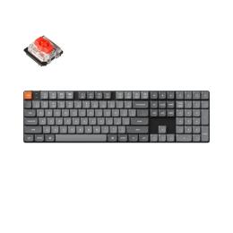 Клавіатура Keychron K5 Max Gateron MX 2.0 Red White Led QMK Black (K5M-A1-UA) ENG/UKR