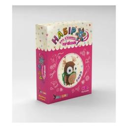 Набір для рукоділля УМНЯШКА ВК-002 Вязання гачком Сова