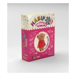 Набір для рукоділля УМНЯШКА ВК-003 Вязання гачком Ведмедик