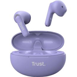 Бездротові навушники TRUST Yavi Earphones Violet