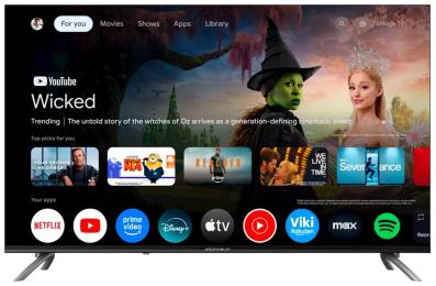 Телевізор Grunhelm 43U550 Black 43