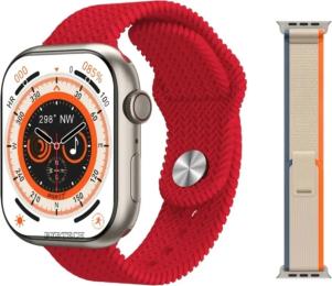 Смарт-годинник HK 9 Pro Max Plus IP67 Amoled Red (HK9PMMINIRed)