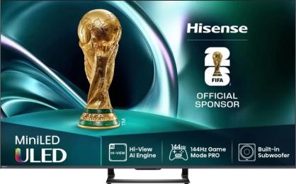 Телевізор Hisense 55U7Q Black 55