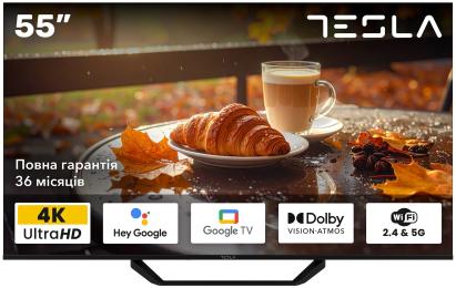 Телевізор Tesla 55E655BUS Black 55