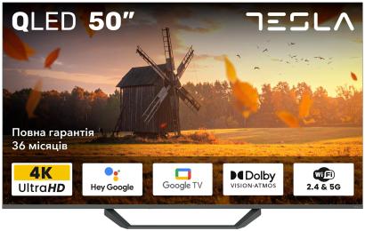 Телевізор Tesla Q50E655GUS Gray 50