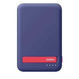 Зовнішній портативний акумулятор Belkin BoostCharge Pro Magnetic Charging Power Bank MagSafe 5K Qi2 Deep Purple (HS552)