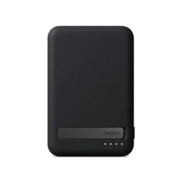 Зовнішній портативний акумулятор Belkin BoostCharge Pro Magnetic 5K 5000mAh Black (BPD006jqBK-APL, HRX32)