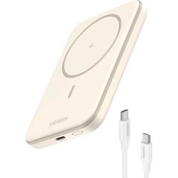 Зовнішній портативний акумулятор Ugreen PB560 5000 mAh White 15W (25207)