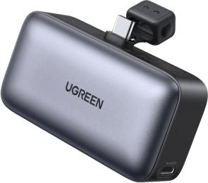 Зовнішній портативний акумулятор Ugreen PB503 5000mAh Gray 22,5W (35338)