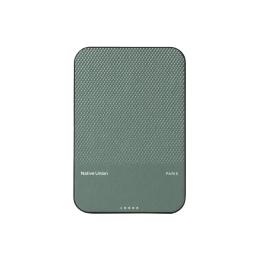Зовнішній портативний акумулятор Native Union (Re) Classic Magnetic Power Bank Qi2 5000mAh Slate Green (PB-5KMS-GRN-Q2)