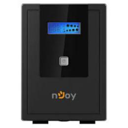 Джерело безперебійного живлення NJOY Cadu 1500 UPCMTLS610HCAAZ01B Black Lin.int., AVR, 4 x Schuko, USB