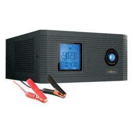 Джерело безперебійного живлення NJOY Aira 600 UPCSTLP860TAICP01B Black Lin.int., 2 x Schuko, LCD