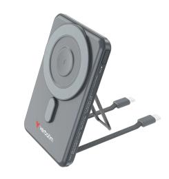 Зовнішній портативний акумулятор Verbatim Charge n Go 5000mAh Gray з двома кабелями (32251)