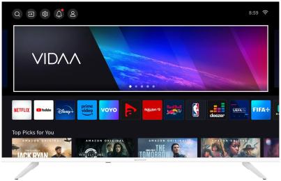 Телевізор DIAMANT 43HL4331F/C White 43