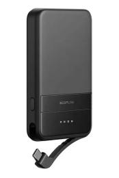 Зовнішній портативний акумулятор EcoFlow RAPID Magnetic 5000mAh 30W (EF-RAPID5000-B-EU) Black