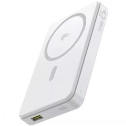 Зовнішній портативний акумулятор Baseus Airpow II Qi2 22.5W 10000mAh White