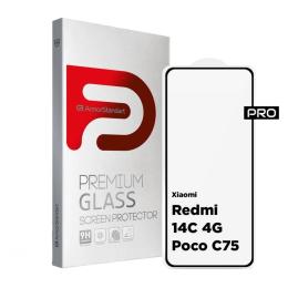 Захисне скло ArmorStandart Pro для Xiaomi Redmi 14C 4G/Redmi A4/Poco C75/Redmi A5 Black (ARM79332)