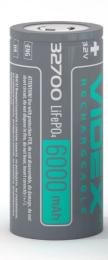 Акумулятор Videx LiFePO4 32700 6000mAh (без захисту) 1шт